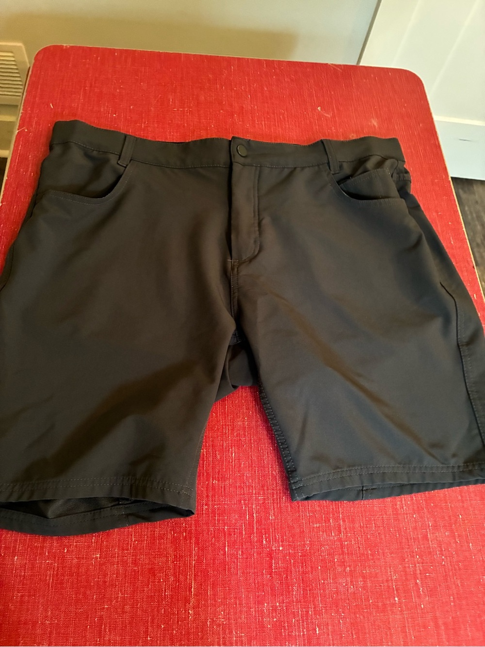 Kyodan Dark Grey Golf Sport Athletic Performance Shorts Pockets No Slip Waist 38